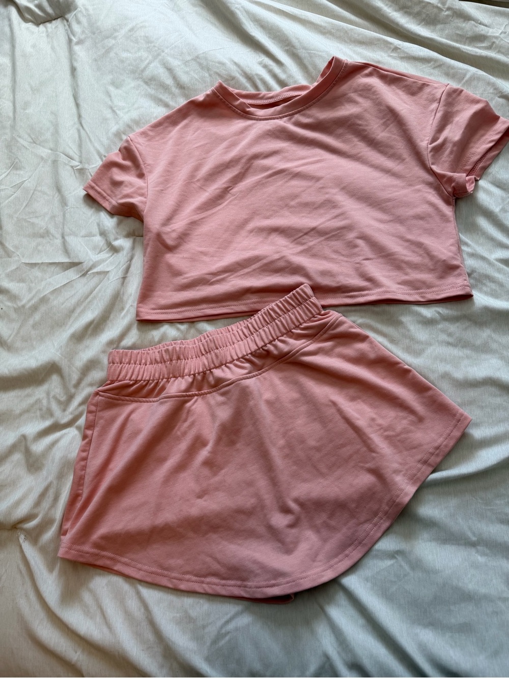 Pink Skort Set